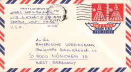 USA - AIRMAIL 1971 SEATTLE - MÜNCHEN/DE / 5001 - Cartas & Documentos