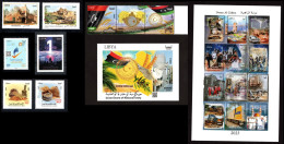 2023- Libye - Année Complète - 2 Minifeuilles -6 Timbres - 1 Bande De 3 Timbres - MNH** - Collections (sans Albums)