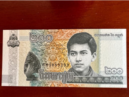 CAMBODIA NLP 200 Riels 2022 UNC. - Cambodja