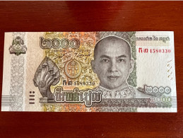 CAMBODIA NLP 2000 Riels 2022 UNC. - Cambodja