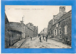22 COTES D'ARMOR - CALLAC La Rue De La Gare (voir Description) - Callac
