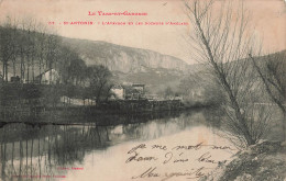 FRANCE - Saint Antonin - L'Aveyron Et Les Rochers D'Anglars - Carte Postale Ancienne - Saint Antonin Noble Val