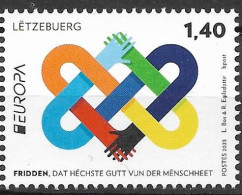 2023 Luxemburg Mi.   2337**MNH   Europa: Frieden – Das Höchste Gut Der Menschheit. - Unused Stamps