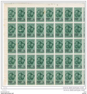 R.S.I.: 1944  F.LLI  BANDIERA  -  25 C. VERDE  FGL. 50  S.G. - SASS. 512 - Used