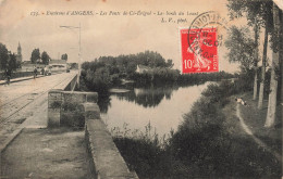 FRANCE - Environs D'Angers - Les Ponts De Cé-Érigné - Les Bords Du Louet - Carte Postale Ancienne - Angers