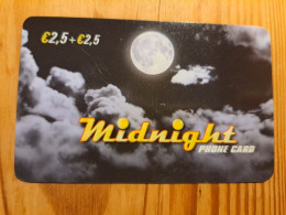 Prepaid Phonecard Germany, Midnight - Moon, Luna - GSM, Voorafbetaald & Herlaadbare Kaarten