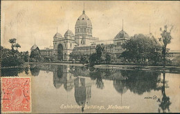 AUSTRALIA - MELBOURNE - EXHIBITION BUILDINGS - VALENTINE & SONS - MAILED 1922 (17447) - Melbourne