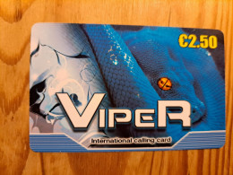 Prepaid Phonecard Germany, Viper, Snake - [2] Mobile Phones, Refills And Prepaid Cards