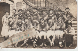 PAU - Souvenir De L'équipe EPS Rugby Saison 1929 - 30  ( Carte Photo 13 Cm X 8,2 Cm  ) - Pau