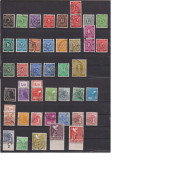 Timbres Oblitérés D'Allemagne, Occupation Alliée 1946 1947 - Afgestempeld