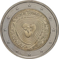 2 Euro 2019 Lithuania Coin - Sutartinės, Lithuanian Multipart Songs. - Litauen