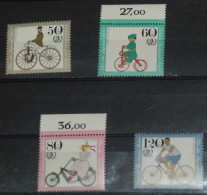 GERMANY BERLIN 1985, Transport, Cycling, Post, Mi #735-8, MNH** - Cycling