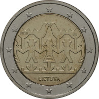 2 Euro 2018 Lithuania Coin - Lithuanian Song And Dance Celebration. - Litouwen