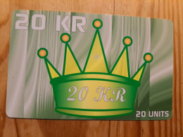 Prepaid Phonecard Denmark, 20 Kr - Dänemark