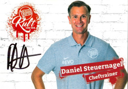 AK Daniel Steuernagel Offenbacher Kickers 18-19 Inheiden Hungen Laubach KFC Uerdingen FC Bayer Sportfreunde Siegen SF - Autographes