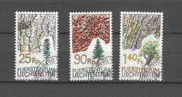 LIECHTENSTEIN 1986     N° 853 à 855  OBLITERES  CATALOGUE  ZUMSTEIN - Gebraucht