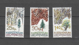 LIECHTENSTEIN 1986     N° 853 à 855  OBLITERES  CATALOGUE  ZUMSTEIN - Gebraucht