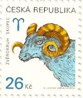 ** 350 Czech Republic Aries Zodiac 2003 Astronomy Astrology Mythology - Mythologie