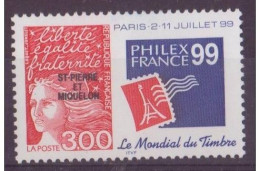 Saint Pierre Et Miquelon - YT N° 674 ** - Neuf Sans Charnière - 1999 - Unused Stamps