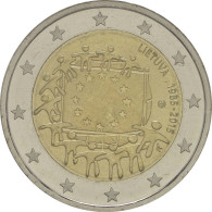 2 Euro 2015 Lithuania Coin - The 30th Anniversary Of The EU Flag. - Litouwen