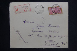 TOGO - Enveloppe En Recommandé De Lomé Pour Paris  - L 149954 - Storia Postale