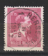 COB 832 Oblitération Centrale HERSEAUX 1 - 1936-1957 Col Ouvert