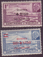 Saint Pierre Et Miquelon - YT N° 312 Et 313 ** Avec Le N° 314 ** - Neuf Sans Charnière - Nuovi