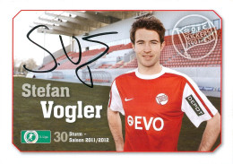 AK Stefan Vogler Offenbacher Kickers 11-12 OFC Offenbach Am Main Sigmaringen Veringenstadt SpVgg Greuther Fürth Balingen - Autografi