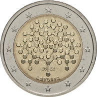 2 Euro 2022 Latvian Commemorative Coin - Financial Literacy. - Letland