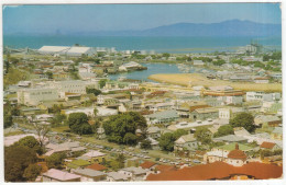 Townsville, N.Q. - General View Showing Bulk Sugar Loading Building, Bulk Petroleum Tanks And Power Station -(Australia) - Townsville