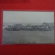 CARTE PHOTO MILITARIA AUTOMOBILE ORLEANS 13E ARTILLERIE - Orleans