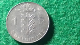 BELÇİKA - 1974-   1 FRANK - 25 Cent