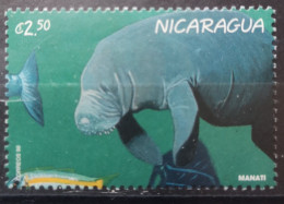 Nicaragua 1996 Wildtiere Mi 3800/17** Nur Der1v Säuger Manati Im Angebot - Nicaragua