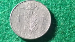 BELÇİKA - 1960-   1 FRANK - 25 Cents