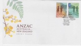 Australia 2015 Anzac Australia-New Zealand Joint Issue   FDC - Postmark Collection