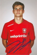 AK Joachim Andersen FC Twente Enschede 15-16 Solrød Strand Olympique Lyon Fulham Sampdoria DBU Dänemark Danmark Denmark - Handtekening