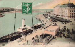 FRANCE - Trouville - Débarcadère Du Bateau Du Hâvre -  Colorisé - Animé - Carte Postale Ancienne - Trouville