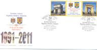 2011. Moldova, 20y Of Diplomatic Relations, Joint Issue With Romania, FDC With Set, Mint/** - Moldawien (Moldau)