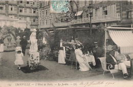 FRANCE - Trouville - L'hôtel De Paris - Le Jardin - LL - Animé - Carte Postale Ancienne - Trouville