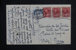 CANADA - Affranchissement De Winnipeg Sur Carte Postale Pour Rome En 1921 - L 149975 - Briefe U. Dokumente