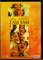 I Am Sam : Sean Penn & Michelle Pfeiffer : 2002 : 2h12 (PAL Version Française) - Lovestorys