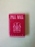 Caja Cerillas Antigua Pall Mall Famous Cigarettes Filter - Altri & Non Classificati