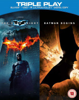 The Dark Knight + Batman Begins Blu Ray + Dvd Pack Nuevo Precintado - Altri