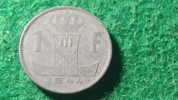 BELÇİKA - 1944-   1 FRANK - 25 Cent