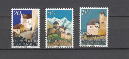 LIECHTENSTEIN 1986     N° 836 à 838    OBLITERES  CATALOGUE  ZUMSTEIN - Gebraucht