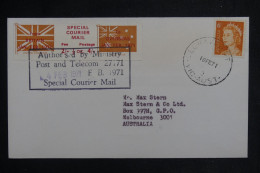 AUSTRALIE - Enveloppe Pendant Les Grèves Des Postes En 1971 - L 149990 - Marcophilie