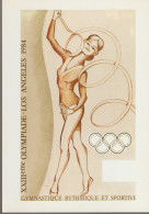 C.P. - PHOTO - GYMNASTIQUE RYTHMIQUE ET SPORTIVE - XXIIIème OLYMPIADE - LOS ANGELES - 1984 - C.E.F. - Gymnastiek