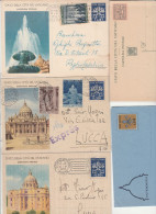 673 - Vaticano - Interi Postali - 1947-58 Insieme Di 28 Interi Del Vaticano Incentrato Sulle Vedute Tipiche Dello Stato, - Interi Postali