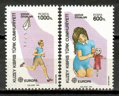 Turkish Cyprus 1989 Chipre / Europa CEPT Children's Games & Toys MNH Juegos Infantiles Y Juguetes / Jz28  22-40 - 1989