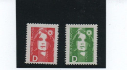 Timbres Neufs    MARIANNE  2711  2712 - Ungebraucht